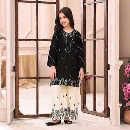 Sahar-Embroidered-2 Piece Kids Set