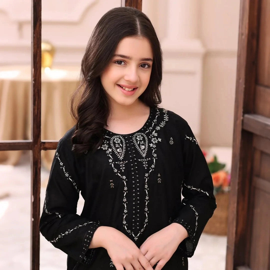Sahar-Embroidered-2 Piece Kids Set