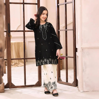 Sahar-Embroidered-2 Piece Kids Set