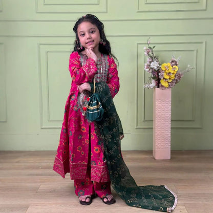 Sezal-Floral Print-4 Piece Set