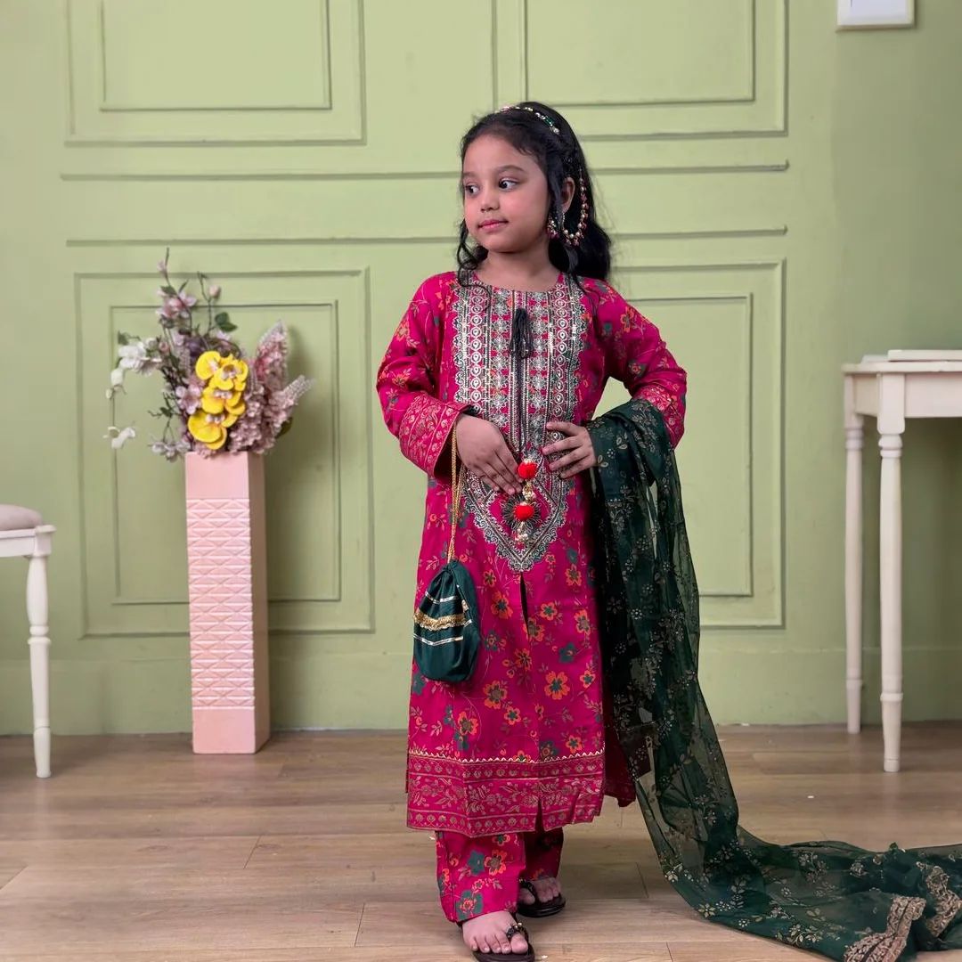 Sezal-Floral Print-4 Piece Set