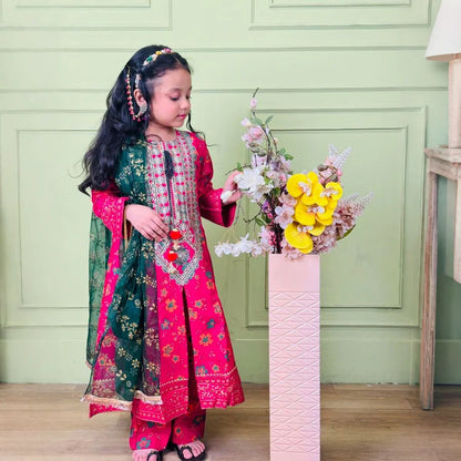 Sezal-Floral Print-4 Piece Set