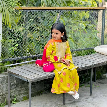 Sofia-Embroidered-4 Piece Kids Set