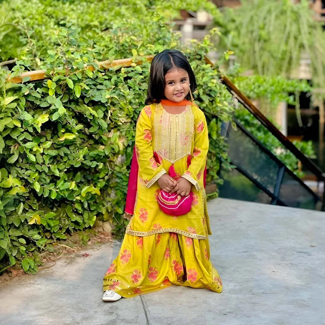 Sofia-Embroidered-4 Piece Kids Set