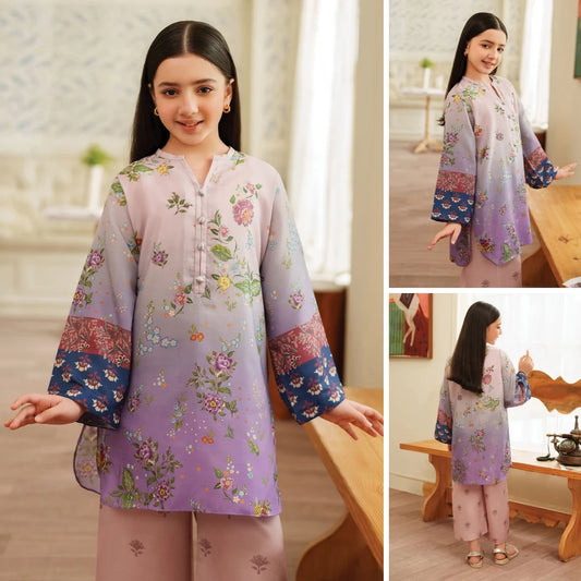 Ella  – Floral Printed Kids Co-Ord Set