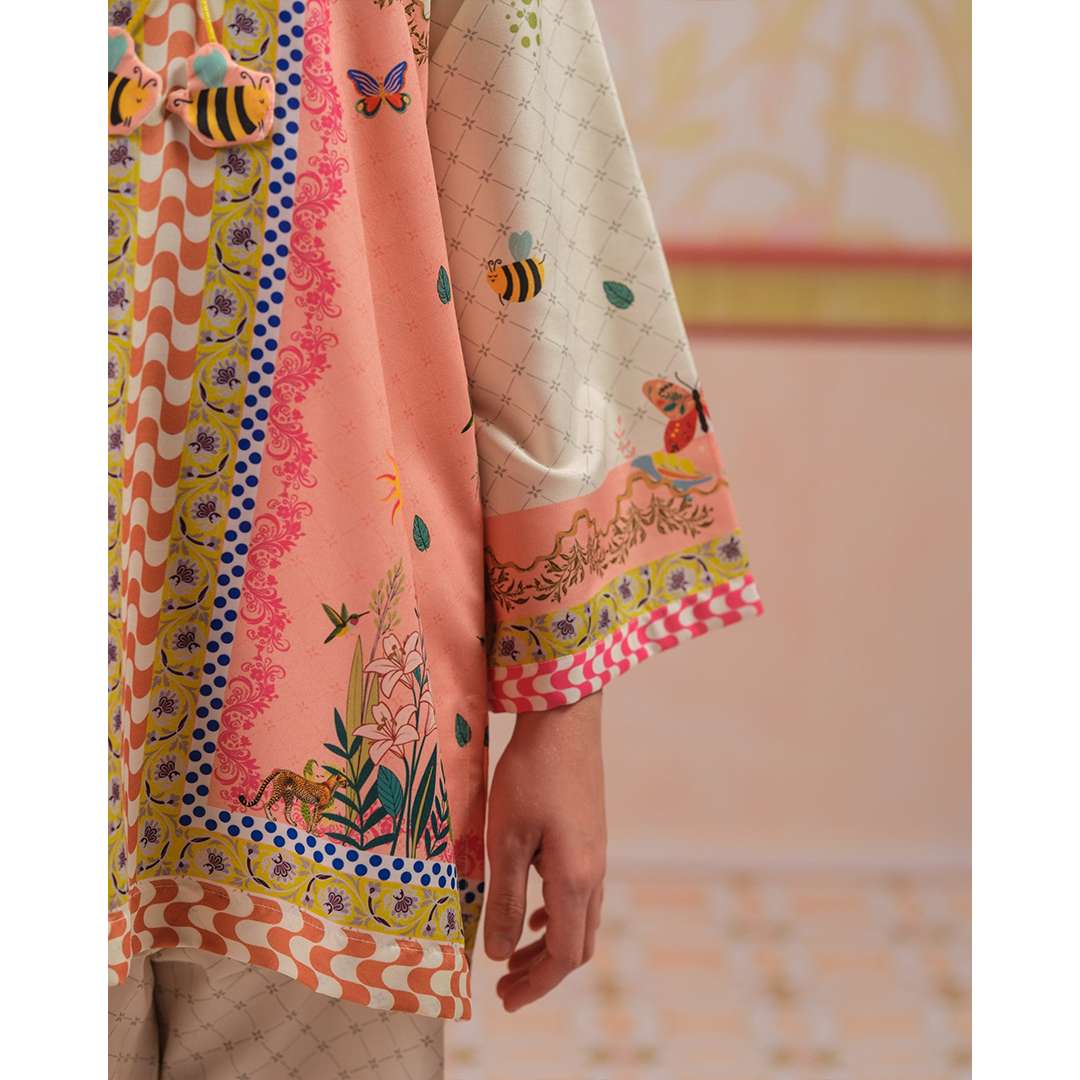 Surovi-Floral Print-2 Piece Kids Set