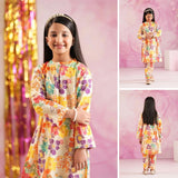 Susan - Floral Printed Kids Suit
