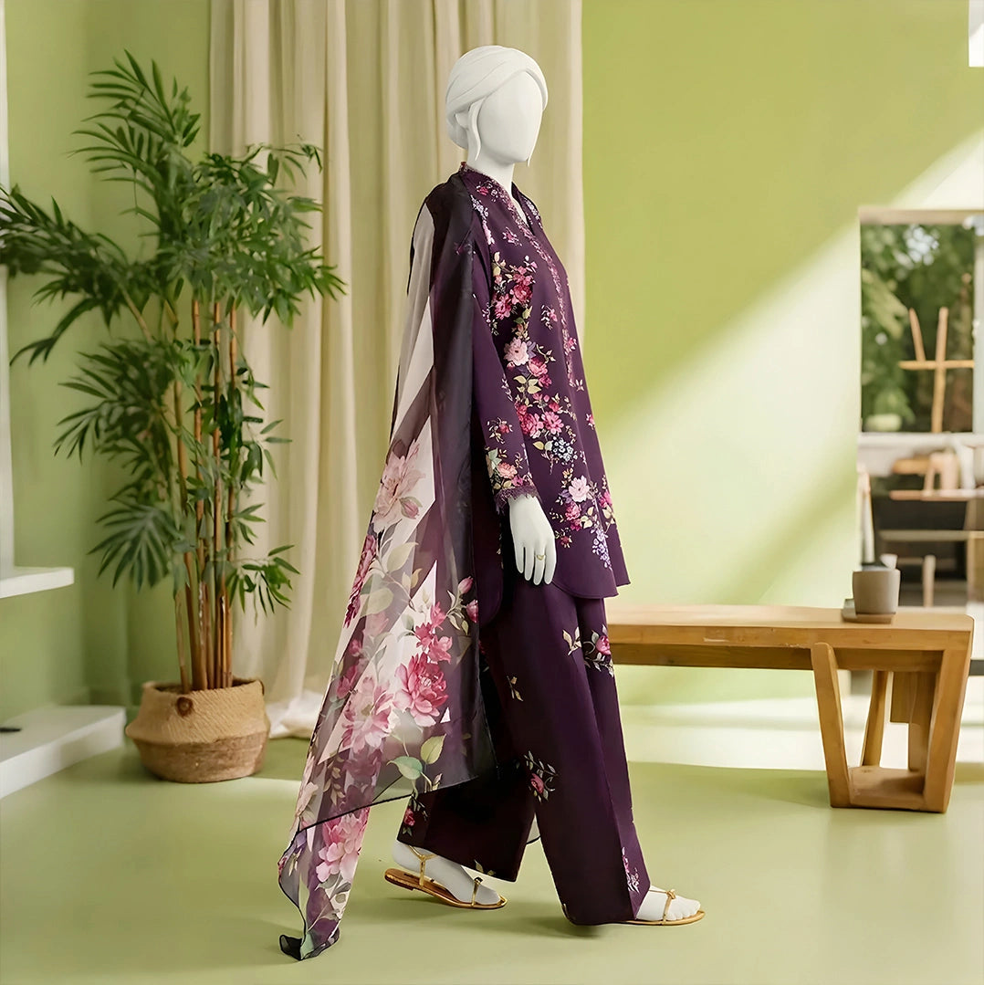 Tisha-Floral Print-3 Piece Set