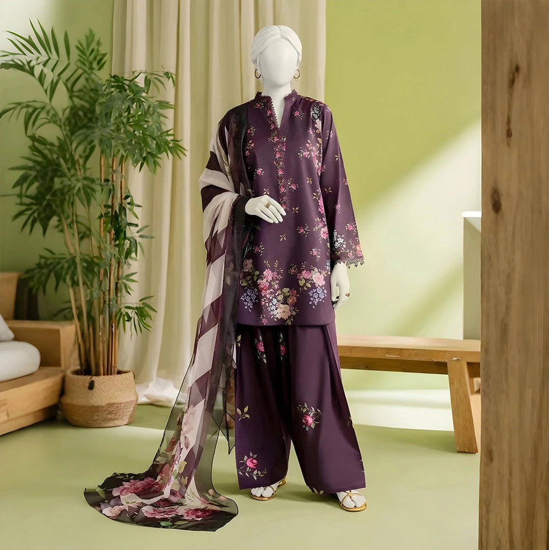 Tisha-Floral Print-3 Piece Set