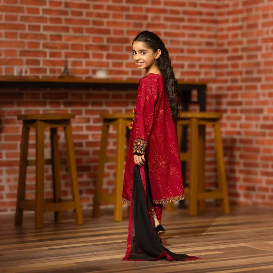 Kiyana-Embroidered-3 Piece Kids Set