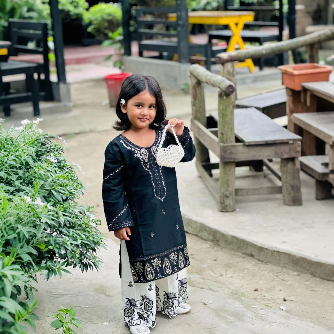Sahar-Embroidered-2 Piece Kids Set