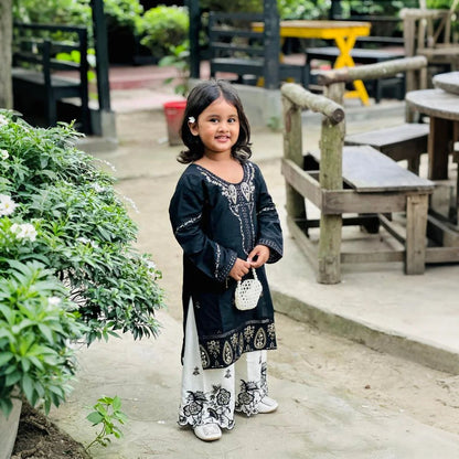 Sahar-Embroidered-2 Piece Kids Set