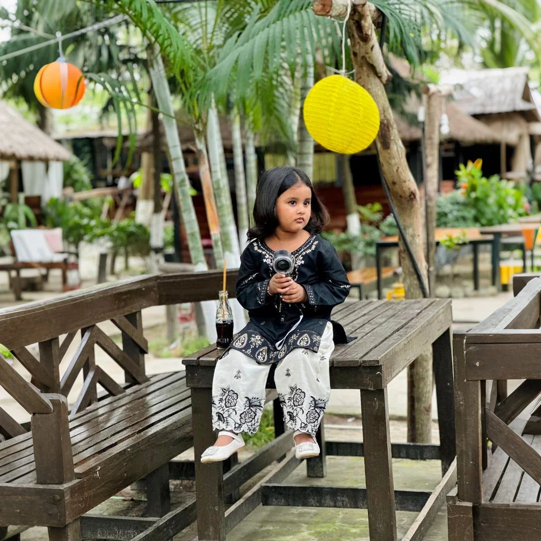 Sahar-Embroidered-2 Piece Kids Set