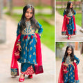 Zareen-Floral Print-4 Piece Kids Set