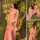 Zeenat–Floral Print-3 Piece Set