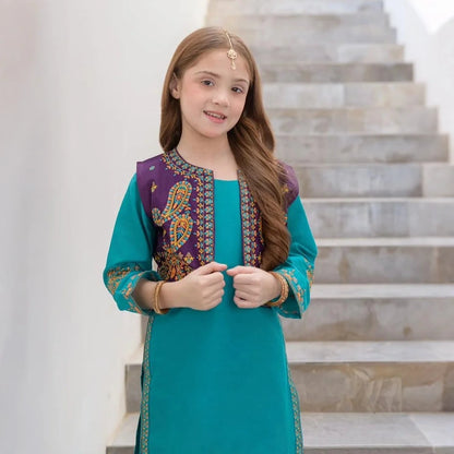 Zivah-Gharara-3 Piece kids Set
