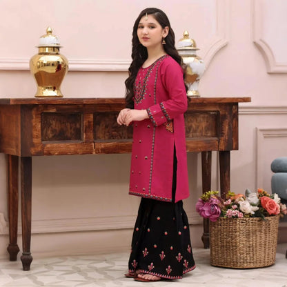 Zunaira-Gharara-2 Piece Kids Set