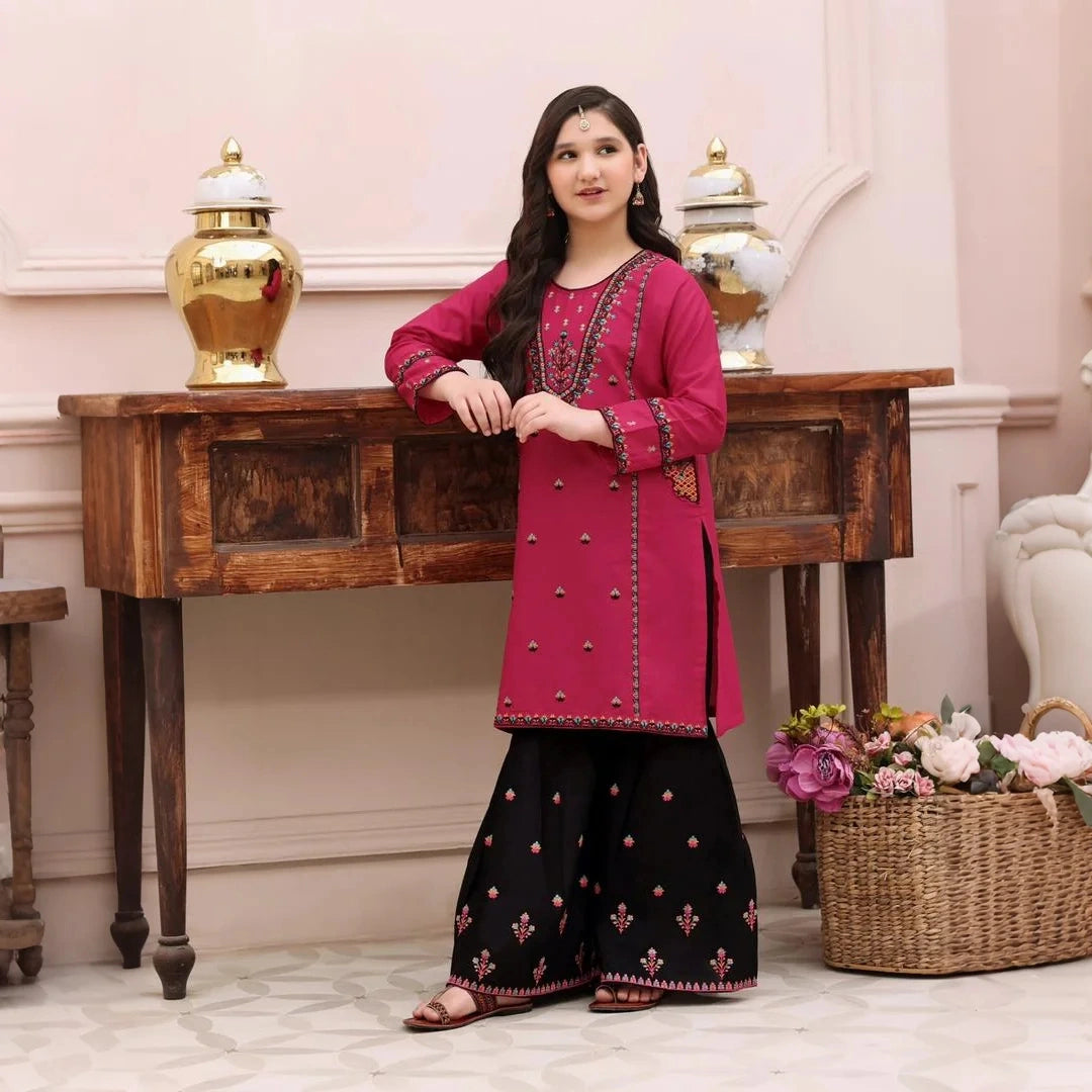 Zunaira-Gharara-2 Piece Kids Set