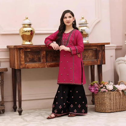 Zunaira-Gharara-2 Piece Kids Set
