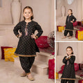 Bawri - Golden Printed Kids Suit