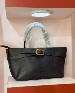 Women's Black PU Leather Handbag